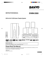 Sanyo DWM-3500 - Owners Manual 